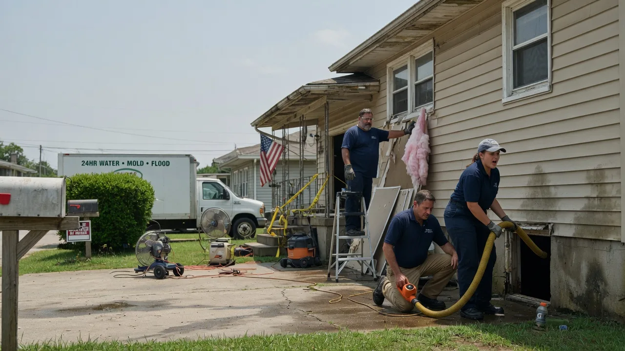 Water Damage Repair in Parker City, IN near me